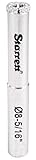 Starrett KD0008-N High Performance Diamond Tile Drill Hole Saw, 5/16 Diameter, 1 Cutting Depth, Silv