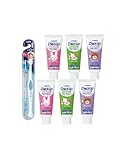 歯科専用 ライオン DENT チェックアップ コドモ kodomo 60g 各フレーバー 2本 (ストロベリー•グレープ•アップル) 医薬部外品 SCJオリジナルセット