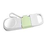 COMESPAC iWatch 充電器 2 in 1 USB-C と USB-Aポート 磁気充電器 ケーブル不要 急速充電 持ち運び便利 iwatch 1/2/3/4/5/6/7/8/SE 全機種対応 （白）