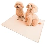 INULABO (イヌラボ) シリコントイレ 犬 トイレ トイレトレー シリコン トイレ シリコンマット 薄型 しつけ用 多頭飼い 薄いトイレ トイレトレーニング おしゃれ (L (85*60cm))モダングレー