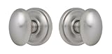 Rockwell IANHPH1110003 Premium Solid Brass Helmsley Passage Knob, Brushed Nickel Finish by Rockwell