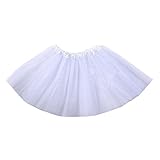 チュチュスカート キッズ ミニスカート カラフル フリフリ 3層チュールスカート イベント 舞台衣装 hibote No.1