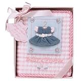 7 1/2 Inch Baby's First Photo Album-Girl/Keepsake by Baby Essentials