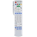 テレビリモコン N2QBYB000044 パナソニックテレビ用のリモコン TH-49DX850 TH-55DX850 TH-60DX850 TH-S49DX850 TH-S55DX850 TH-S60DX850 TH-55DX750 TH-58DX950 TH-65DX950 TH-49DX750対応