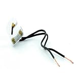 Leviton 486 Medium Base Bi-Pin Fluorescent Lampholder 500 Pack White [並行輸入品]