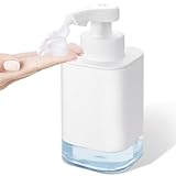 KAWEINA ソープディスペンサー 自動 泡 充電式 IPX5防水 オートディスペンサー 自動ディスペンサー 非接触 USB Type-C 400ml 食器感知 洗面台/キッチン/トイレ/バスルーム適用 白 H2-1-jp