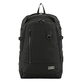 [アヴィレックス] リュック 25L B4 メンズ ソリッド AX2053 リュックサック 迷彩 カモフラージュ ミリタリー 【10】 ブラック