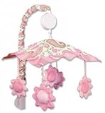 Baby Girl Paisley Park Flower Musical Mobile by Trend Lab [並行輸入品]
