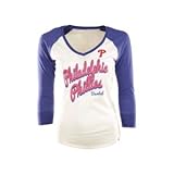 MLB Philadelphia PhilliesレディースBatter Up Baseball Tee XL ホワイト