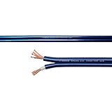AIRBOW 特殊エイジング済スピーカーケーブル メタリックブルー SPK-010 （SPK-010 切り売り（1m単位）)
