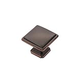 Hickoryハードウェアp3240-obhブリッジノブ、1 – 1 / 4インチoil-rubbedブロンズHighlighted仕上げブリッジノブ、1 – 1 / 4インチ仕上げ