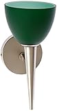 Dainolite Lighting DLSLW7700-GR-OBB Wall Lamp Green Glass Oil Brushed Bronze Finish [並行輸入品]