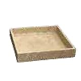 軽量コンクリート製 植木鉢用受皿 フォリオ ソーサー クリーム □26cm 2個入り