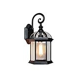 KY LEE おしゃれなアンティークデザイン アウトドアライト 玄関照明 玄関ライト 外灯 ポーチライト LED対応 エクステリアライト 屋外 壁掛け レトロ 店舗 ウォールライト ブラケットライト