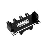INJORA サーボマウント 調節可能 CNC アルミニウムマウント Axial SCX24 1/24 RCクローラーアップグレード用 ブラック