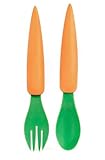 Kikkerland Carrot Spoon and Fork [並行輸入品]