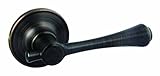 Design House 702449 Ironwood Dummy Door Knob, Reversible for Left or Right Handed Doors, Brushed Bro