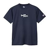 [チャンピオン] Tシャツ キッズ 半袖 丸首 抗菌防臭 速乾 グラフィックプリント ショートスリーブTシャツ バスケットボール CK-ZB318 ネイビー