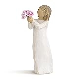 ウィローツリー彫像 【Thank you】 - ありがとう お礼 人形 雑貨 置物 彫刻 ナチュラル