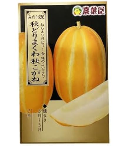 Amazon.co.jp: 黄金まくわうりの種 20粒 : DIY・工具・ガーデン