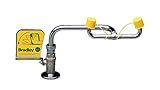 Bradley S19-270BL Laboratory Application Safety Eyewash, Left Hand Deck Mount, 0.4 GPM Water Flow, 1