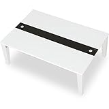 テーブル ローテーブル 折りたたみ 木製 ガラス ちゃぶ台 90×60cm ホワイト