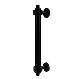 Allied Brass 403G-BKM 8-Inch Center to Center Door Pull with 1-Inch Diameter, Matte Black by Allied 