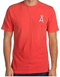レッドジャケット公式MLBカリフォルニアエンゼルスヴィンテージスタイルTシャツW /刺繍A、サイズLarge