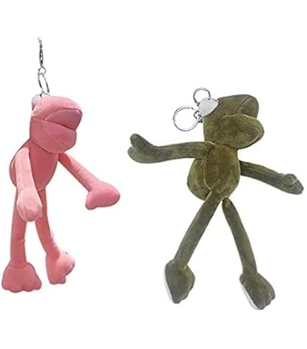 Amazon.co.jp: HiCollie カエル 蛙 キーホルダー ぬいぐるみ 可愛い