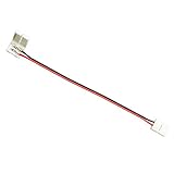 LEDテープライト 単色 用SMD3528 延長コネクター (2Pin用）165mm 半田付け不要！ 　LEDテープライトのレイアウト用延長ケーブル　LW2LK-3528　【Beamtec】 (b. 