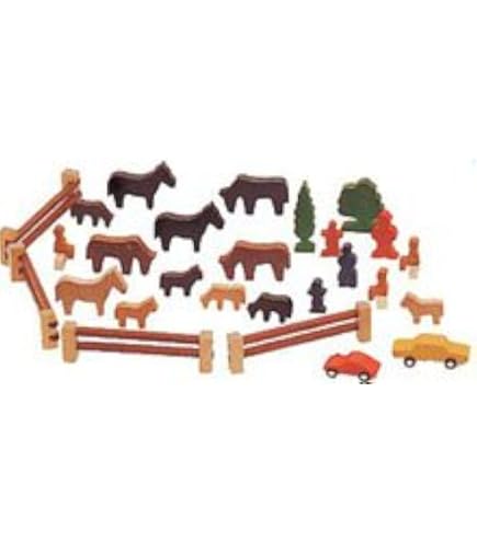 Amazon | デュシマ ミニ積木 幼稚園サイズ ZOOへ行こう | 積み木