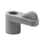 prime-line製品PL 7914画面クリップネジで、1 / 4インチ、gray-plastic、12パック