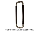 ﾅﾁｭﾗﾙO型 ﾄﾞｱﾊﾝﾄﾞﾙ 450mm ﾀﾞｰｸｵｰｸ 丸喜金属本社