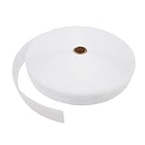 面ファスナー 縫製用 50ｍｍ 幅× 20ｍ (メスのみ, 白)