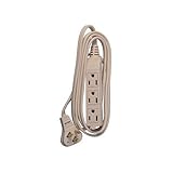 Master Electrician 03507ME 6-Feet Beige Low Profile Cube Tap Extension Cord [並行輸入品]