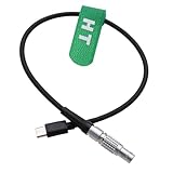 Hangton DJI RS4 RS3 Pro RS2からTeradek Bond Bolt Vaxisビデオトランスミッターレシーバーワイヤレス伝送用USB-C電源ケーブル、USB Type-Cから2ピン12V 30cm