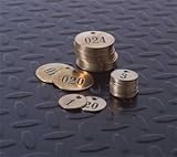Nbr Tag, 1 x 1 In, 1-25, PK25 by Hanson [並行輸入品]