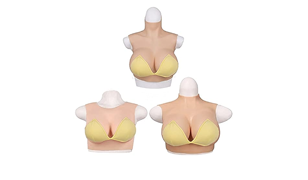 柔らかいシリコンdカップ偽胸