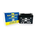 Z BATTERIES バイクバッテリー YB12A-A ユアサ 互換 ZB12A-A シールド型 AGM 充電済み FB12A-A SB12A-A BM12A-A Z400FX スーパーホークCM250T CB250T CBX400F XJ400