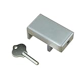 Jolieer 窓サッシストッパードアをスライディング安心ロック調整可能な丈夫なドアロック・ストッパー　子供を守り 1個セット (ブラウン)