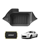 LUCKEASY マツダ ロードスター ND系 専用 ラゲッジマット トランクマット 2015年5月～現行 マツダ MX-5 3Dラゲッジマット カバー TPE素材 防水 防汚 耐久性 取付簡単 保護パーツ カスタム アクセサリー（マツダ ロードスター 4代目 ND5RC/NDERC型）