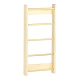 arne ラダーラック 壁掛け ウォールラック 北欧 収納 はしご 400-5 ナチュラル