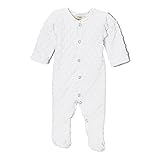 My Blankee Minky Dot Footie Romper, White, 0-3 Months by My Blankee