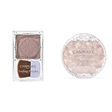 【セット買い】キャンメイク シェーディングパウダー04 アイスグレーブラウン 5g + キャンメイク クリーム むにゅっとハイライター 01 ムーンライトジェム 3.8g 生レアハイライター 密着 サラサラ ホワイトベージュ 1