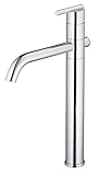 Danze D225158 Parma Single Handle Vessel Filler With Metal Grid Strainer, Chrome [並行輸入品]