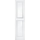 Vantage 3114059123 14X59 Raised Panel Shutter/Pair 123, White [並行輸入品]