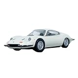 ミニチュア展示 1:64スケール フェラーリ Dino246 GT 合金車 ダイキャストモデルキット コレクション スタティックオーナメント シミュレーションコレクション