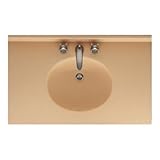 Swanstone vt1b2225 – 042グレーGranite 22 " x25 "楕円Vanity Top