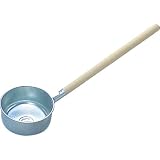 TRUSCO(トラスコ) ひしゃく 700ml スチール製 木柄 TBSH70