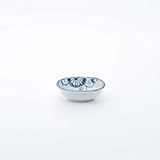 ARITA PORCELAIN LAB 楕円豆鉢 100×65×h30mm 菊絵 有田焼